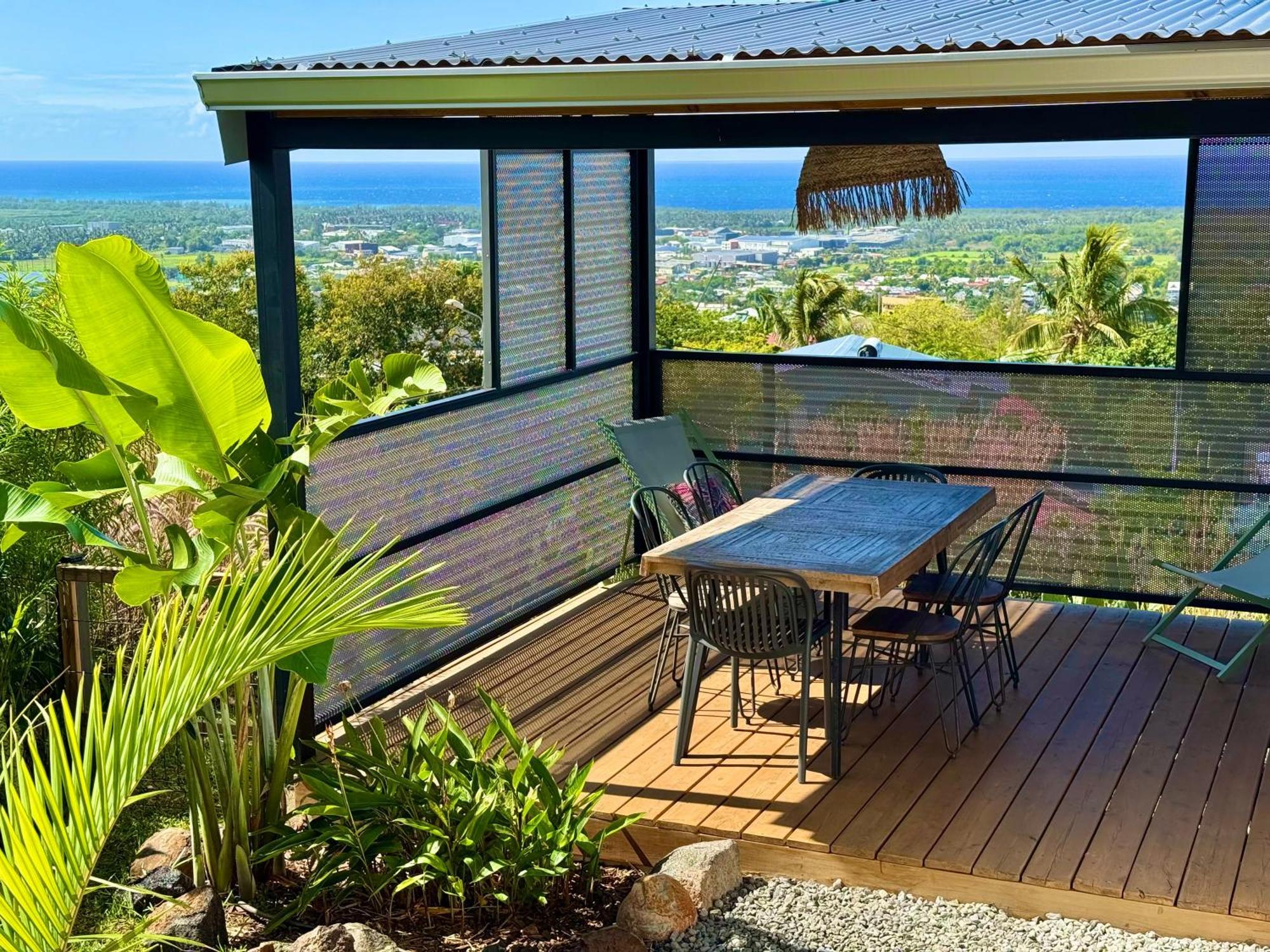 Vacoa - Villa Salba. Panoramic View. L'Etang-Sale Ngoại thất bức ảnh