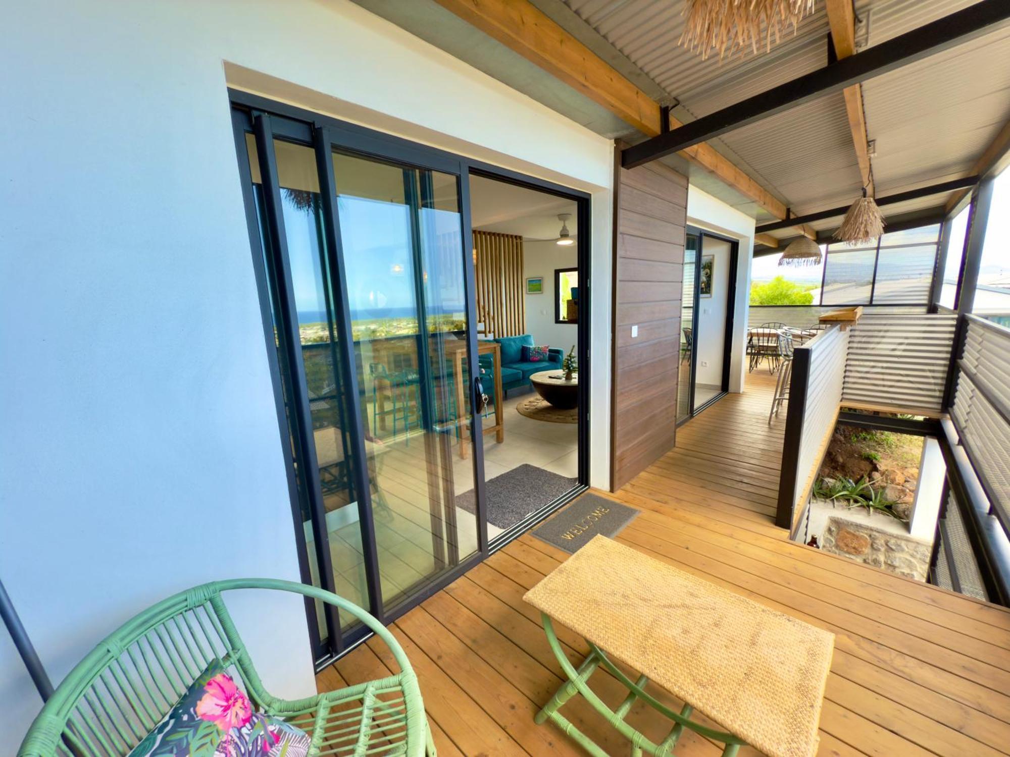 Vacoa - Villa Salba. Panoramic View. L'Etang-Sale Ngoại thất bức ảnh